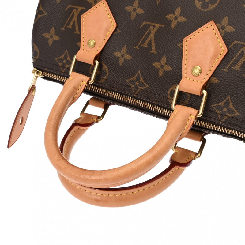 LOUIS VUITTON ルイヴィトン モノグラム スピーディ 25 ブラウン M41109 レディース モノグラムキャンバス ハンドバッグ ABランク 中古 銀蔵