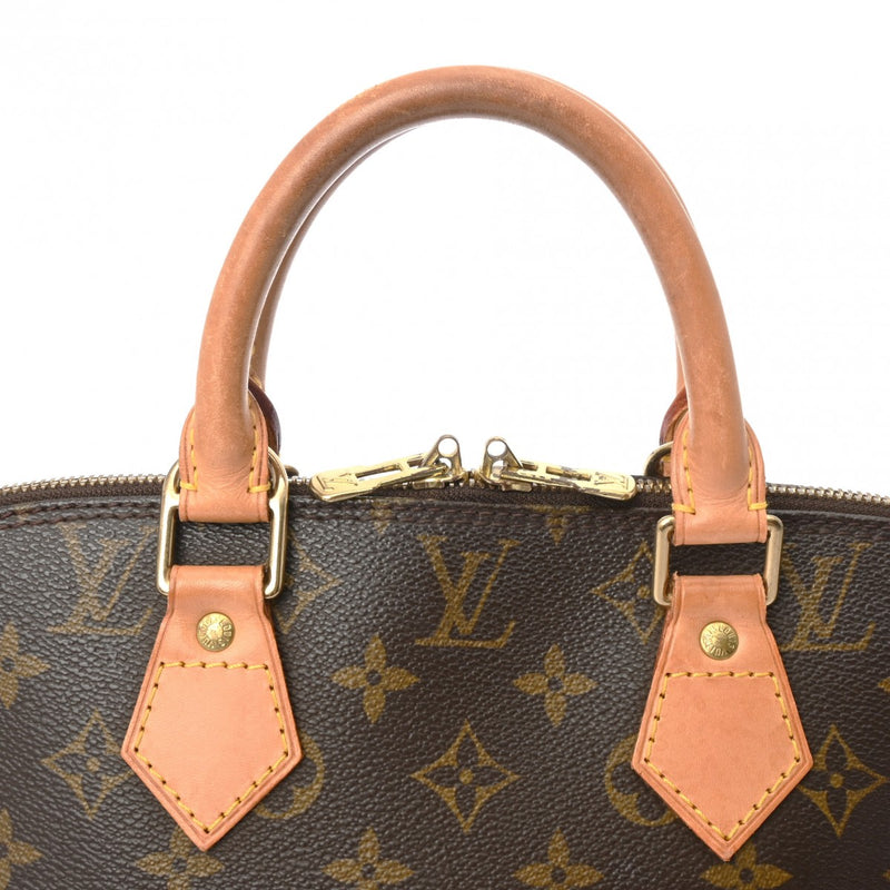 LOUIS VUITTON ルイヴィトン モノグラム アルマ ブラウン M51130 レディース モノグラムキャンバス ハンドバッグ Bランク 中古 銀蔵