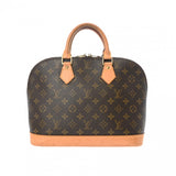 LOUIS VUITTON ルイヴィトン モノグラム アルマ ブラウン M51130 レディース モノグラムキャンバス ハンドバッグ Bランク 中古 銀蔵