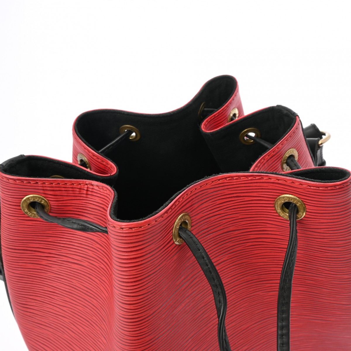 ルイヴィトンプチノエ バイカラー 14127 レッド ノワール レディース