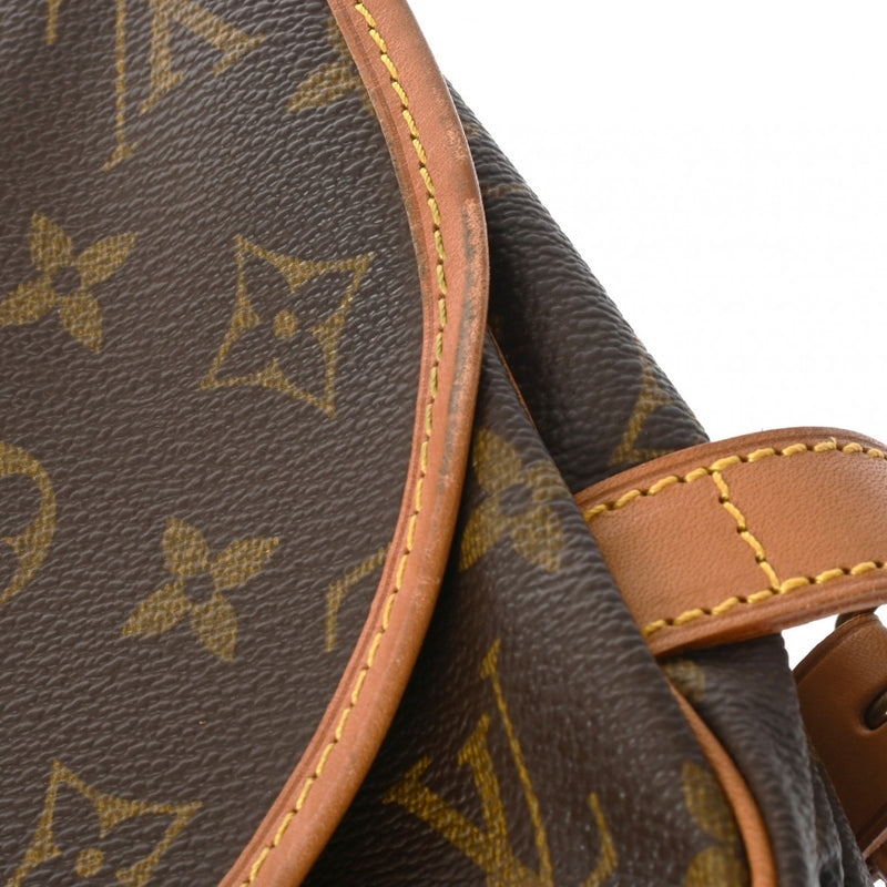 LOUIS VUITTON ルイヴィトン モノグラム ソミュール 30 ブラウン M42256 レディース モノグラムキャンバス ショルダーバッグ Bランク 中古 銀蔵