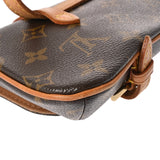 LOUIS VUITTON ルイヴィトン モノグラム ポシェットマル ブラウン M51159 レディース モノグラムキャンバス ウエストバッグ Bランク 中古 銀蔵