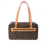 LOUIS VUITTON ルイヴィトン モノグラム シテ GM トート ブラウン M51181 ユニセックス モノグラムキャンバス ハンドバッグ Aランク 中古 銀蔵