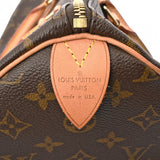 LOUIS VUITTON ルイヴィトン モノグラム スピーディ 35 ブラウン M41524 レディース モノグラムキャンバス ハンドバッグ Aランク 中古 銀蔵