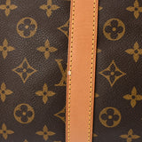 LOUIS VUITTON ルイヴィトン モノグラム キーポル 55 ブラウン M41424 ユニセックス モノグラムキャンバス ボストンバッグ Bランク 中古 銀蔵
