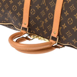 LOUIS VUITTON ルイヴィトン モノグラム キーポル 55 ブラウン M41424 ユニセックス モノグラムキャンバス ボストンバッグ Bランク 中古 銀蔵