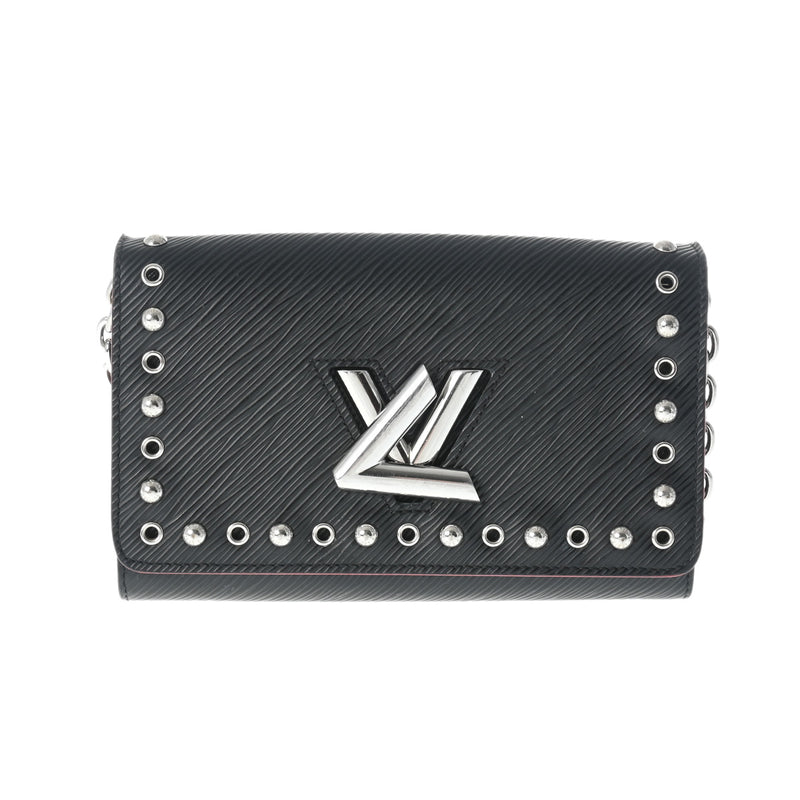 ルイヴィトンポルトフォイユ ツイスト チェーン スタッズ 14127  