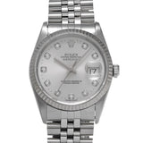 ROLEX ロレックス デイトジャスト 10Pダイヤ  16234G メンズ 腕時計 自動巻き Aランク 中古 銀蔵