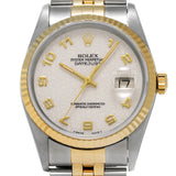 ROLEX ロレックス デイトジャスト 16233 メンズ 腕時計 自動巻き Aランク 中古 銀蔵