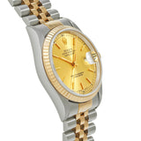 ロレックス デイトジャスト 16233 T番(1997年頃製造) シャンパン メンズ 腕時計 自動巻き 中古 銀蔵