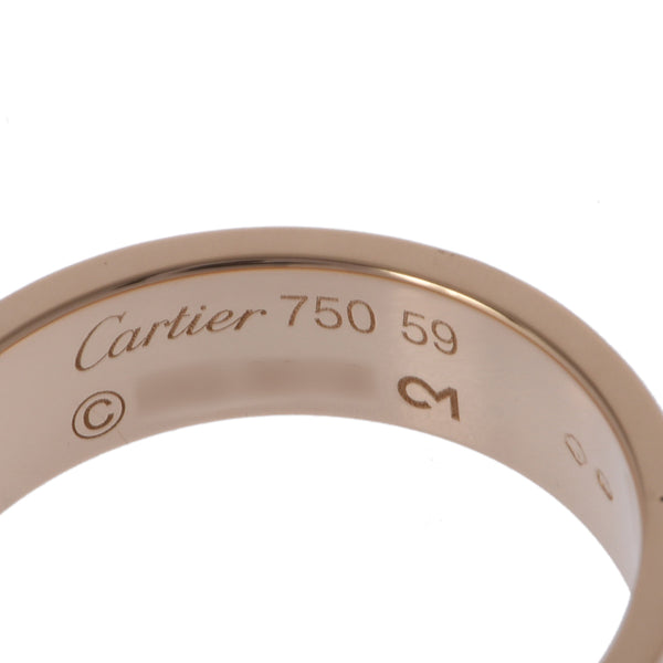 CARTIER カルティエ ラブリング #59 18.5号 レディース K18イエローゴールド リング・指輪 Aランク 中古 銀蔵