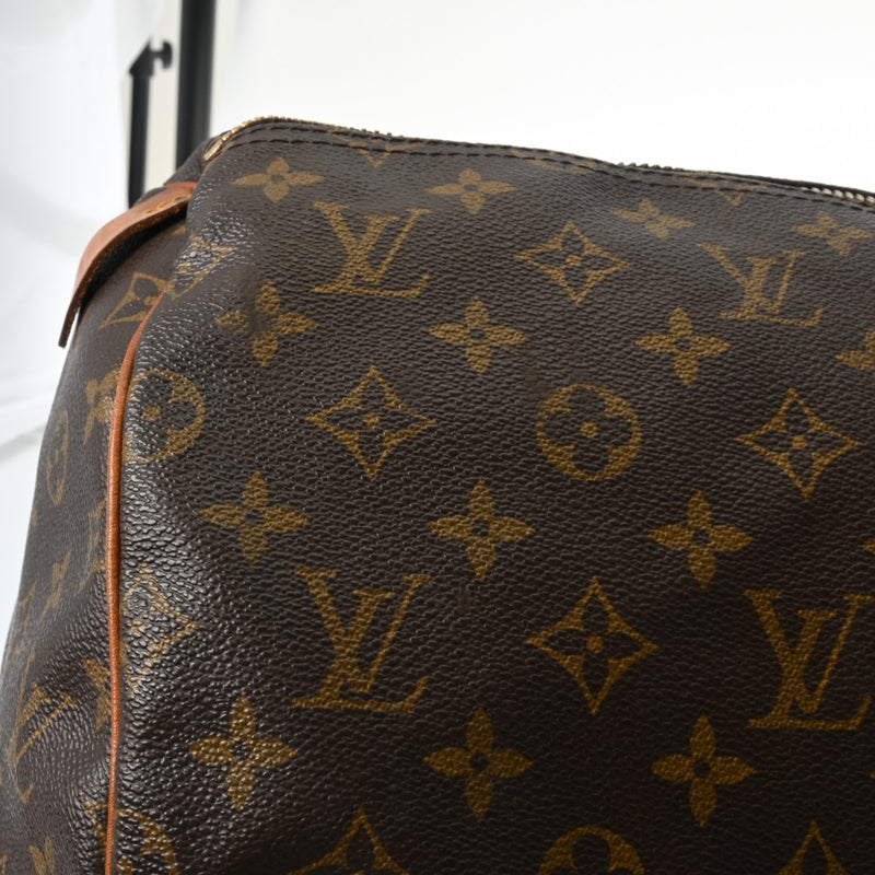 LOUIS VUITTON ルイヴィトン モノグラム キーポル 55 ブラウン M41424 ユニセックス モノグラムキャンバス ボストンバッグ Bランク 中古 銀蔵