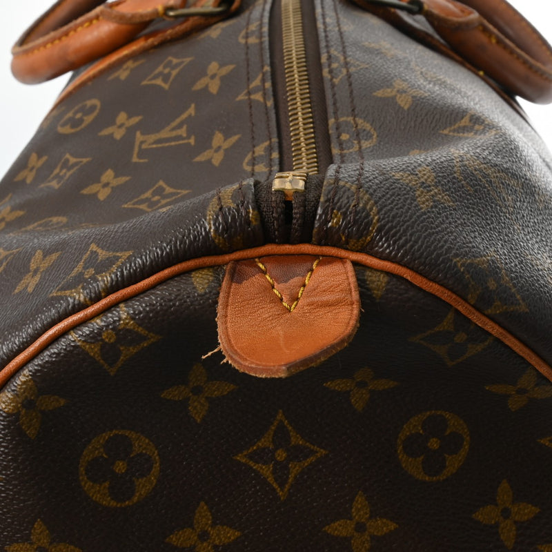 LOUIS VUITTON ルイヴィトン モノグラム キーポル 55 ブラウン M41424 ユニセックス モノグラムキャンバス ボストンバッグ Bランク 中古 銀蔵