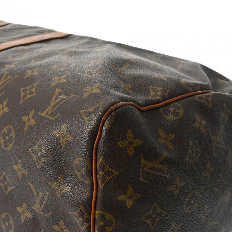 LOUIS VUITTON ルイヴィトン モノグラム キーポル 55 ブラウン M41424 ユニセックス モノグラムキャンバス ボストンバッグ Bランク 中古 銀蔵