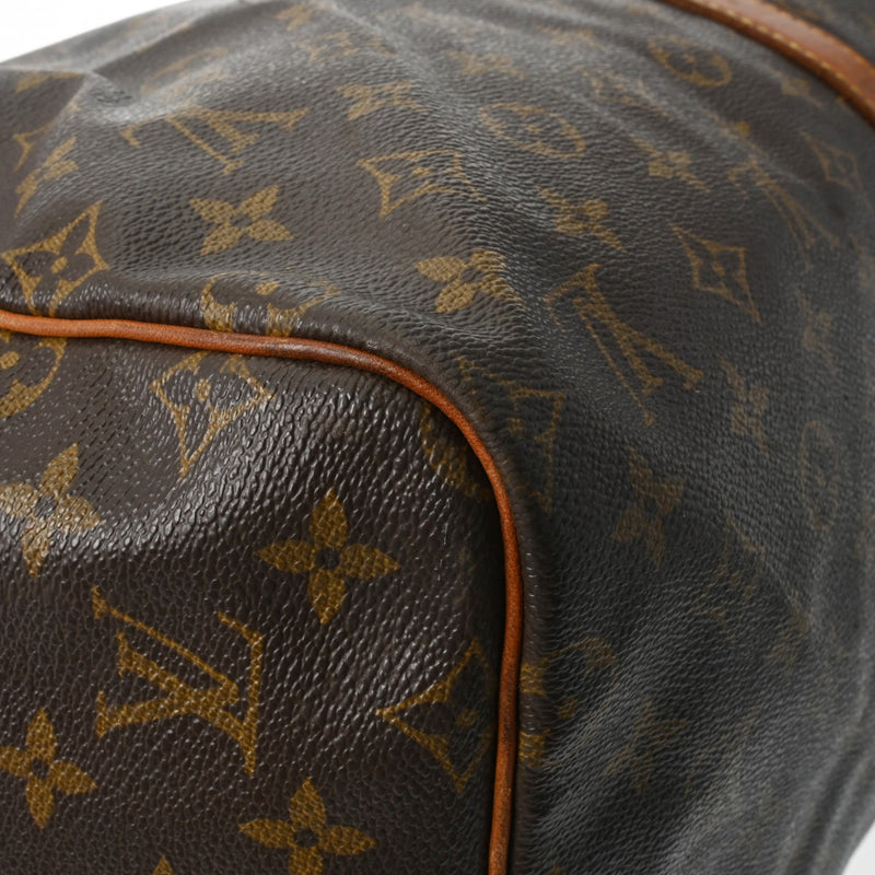 LOUIS VUITTON ルイヴィトン モノグラム キーポル 55 ブラウン M41424 ユニセックス モノグラムキャンバス ボストンバッグ Bランク 中古 銀蔵