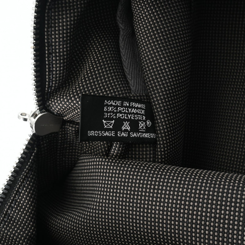 HERMES エルメス エールライン GM グレー ユニセックス キャンバス トートバッグ Aランク 中古 銀蔵