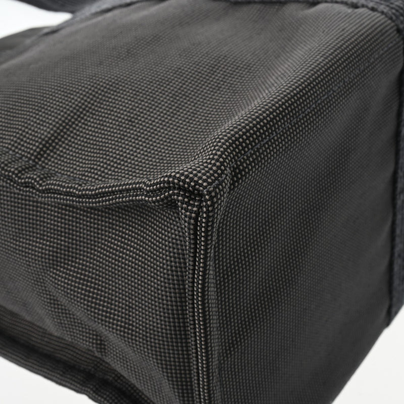 HERMES エルメス エールライン GM グレー ユニセックス キャンバス トートバッグ Aランク 中古 銀蔵