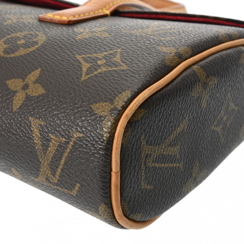 LOUIS VUITTON ルイヴィトン モノグラム ソナチネ  ブラウン M51902 レディース モノグラムキャンバス ハンドバッグ Bランク 中古 銀蔵