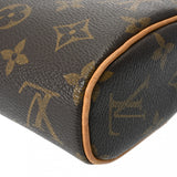 LOUIS VUITTON ルイヴィトン モノグラム ソナチネ  ブラウン M51902 レディース モノグラムキャンバス ハンドバッグ Bランク 中古 銀蔵