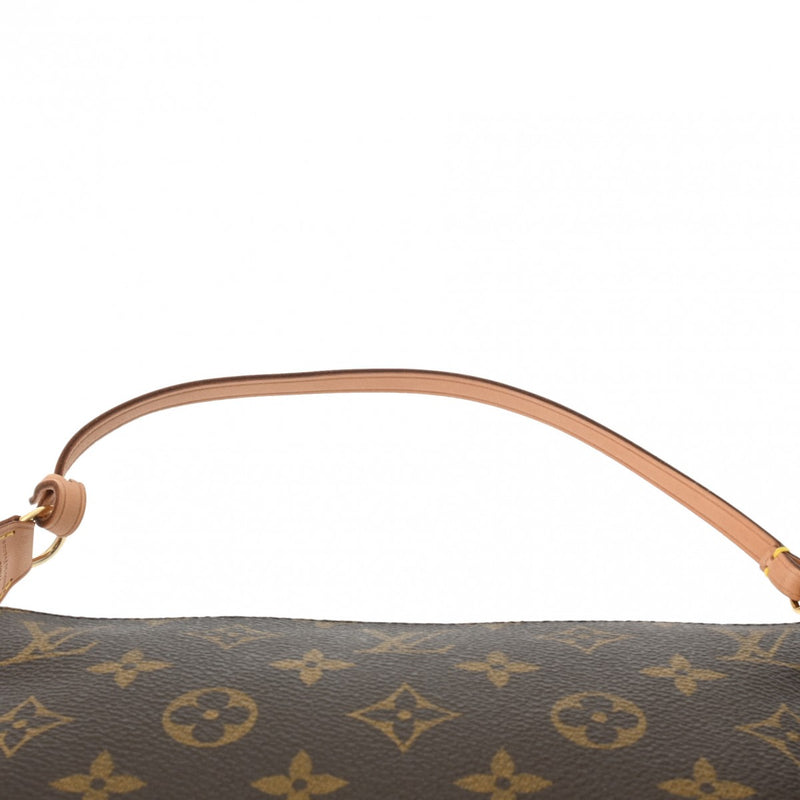 LOUIS VUITTON ルイヴィトン モノグラム ポシェット アクセソワール ブラウン M51980 レディース モノグラムキャンバス アクセサリーポーチ Aランク 中古 銀蔵