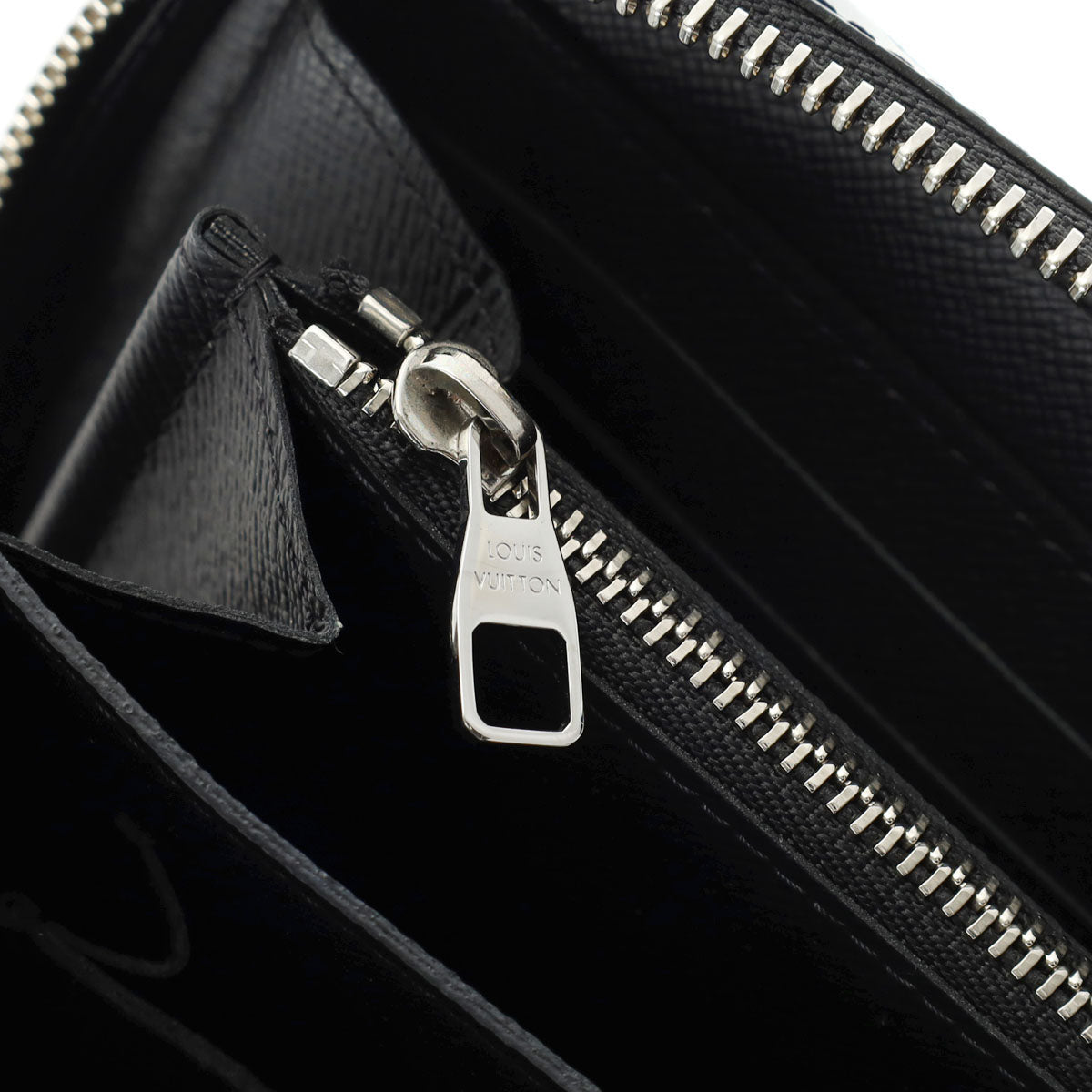 ルイヴィトン ジッピー XL トラベルケース 43027 黒/グレー メンズ