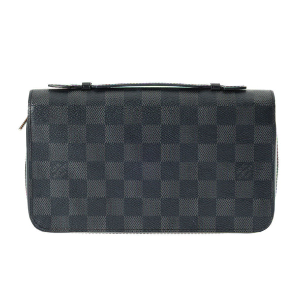 LOUIS VUITTON ルイヴィトン ダミエグラフィット ジッピー XL トラベルケース 黒/グレー N41503 メンズ ダミエグラフィットキャンバス 長財布 ABランク 中古 銀蔵