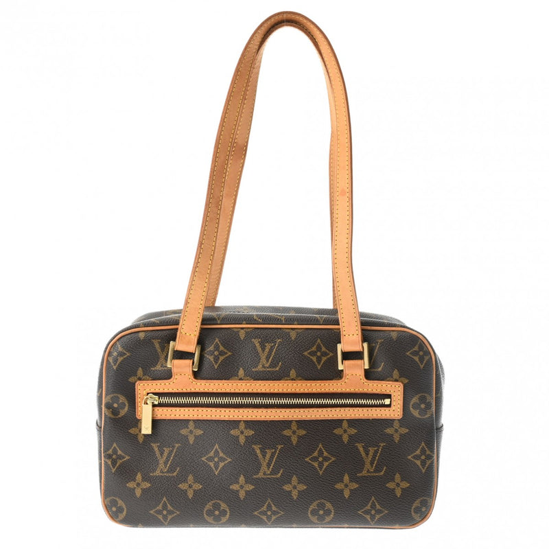 LOUIS VUITTON ルイヴィトン モノグラム シテ MM ブラウン M51182 レディース モノグラムキャンバス ハンドバッグ Bランク 中古 銀蔵