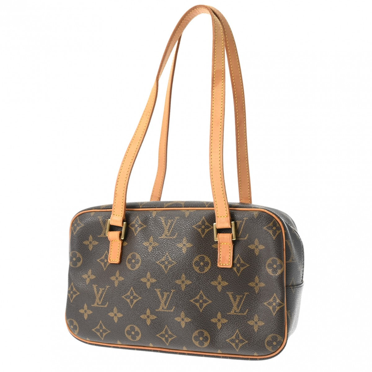 LOUIS VUITTON ルイヴィトン モノグラム シテ MM ブラウン M51182 
