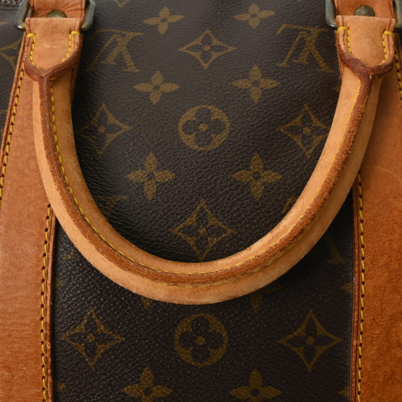 LOUIS VUITTON ルイヴィトン モノグラム キーポル バンドリエール 50 ブラウン M41416 ユニセックス モノグラムキャンバス ボストンバッグ Cランク 中古 銀蔵