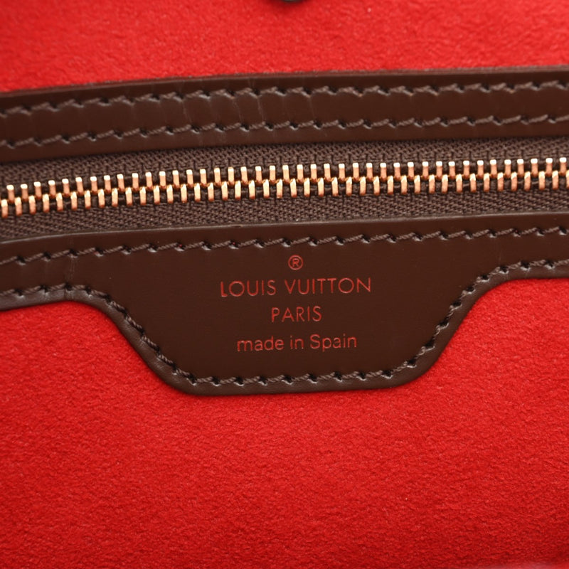 LOUIS VUITTON ルイヴィトン ダミエ ハムステッド PM ブラウン N51205 レディース ダミエキャンバス ハンドバッグ Aランク 中古 銀蔵