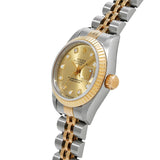 ROLEX ロレックス デイトジャスト 10Pダイヤ 69173G レディース 腕時計 自動巻き Aランク 中古 銀蔵