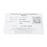 カルティエ タンク フランセーズ WSTA0065 シルバー レディース 腕時計 クォーツ 中古 銀蔵