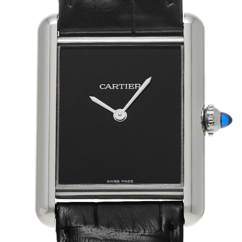 CARTIER カルティエ タンク マスト ドゥ カルティエ LM WSTA0072 ボーイズ 腕時計 クォーツ Aランク 中古 銀蔵