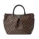 LOUIS VUITTON ルイヴィトン ダミエ シエナ MM ブラウン N41546 レディース ダミエキャンバス ハンドバッグ Aランク 中古 銀蔵