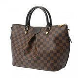 LOUIS VUITTON ルイヴィトン ダミエ シエナ MM ブラウン N41546 レディース ダミエキャンバス ハンドバッグ Aランク 中古 銀蔵