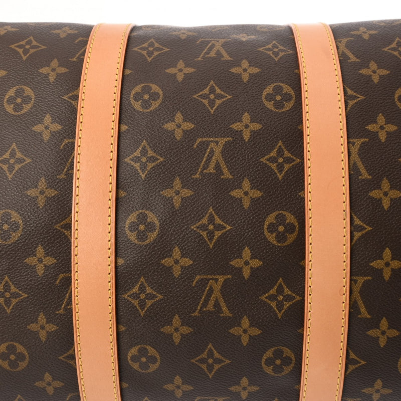 LOUIS VUITTON ルイヴィトン モノグラム キーポル 55 ブラウン M41424 ユニセックス モノグラムキャンバス ボストンバッグ ABランク 中古 銀蔵