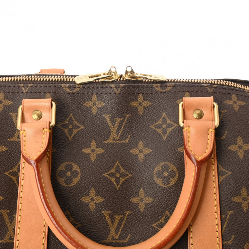 LOUIS VUITTON ルイヴィトン モノグラム キーポル 55 ブラウン M41424 ユニセックス モノグラムキャンバス ボストンバッグ ABランク 中古 銀蔵