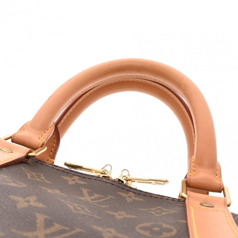 LOUIS VUITTON ルイヴィトン モノグラム キーポル 55 ブラウン M41424 ユニセックス モノグラムキャンバス ボストンバッグ ABランク 中古 銀蔵