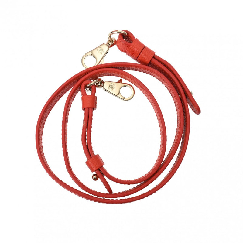 CHANEL シャネル ネオエグゼクティブ 2WAYトートバッグ オレンジ A69930 レディース レザー ハンドバッグ ABランク 中古 銀蔵