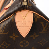 LOUIS VUITTON ルイヴィトン モノグラム スピーディ 30  ブラウン M41108 レディース モノグラムキャンバス ハンドバッグ Aランク 中古 銀蔵