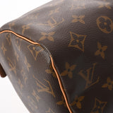 LOUIS VUITTON ルイヴィトン モノグラム スピーディ 30  ブラウン M41108 レディース モノグラムキャンバス ハンドバッグ Aランク 中古 銀蔵