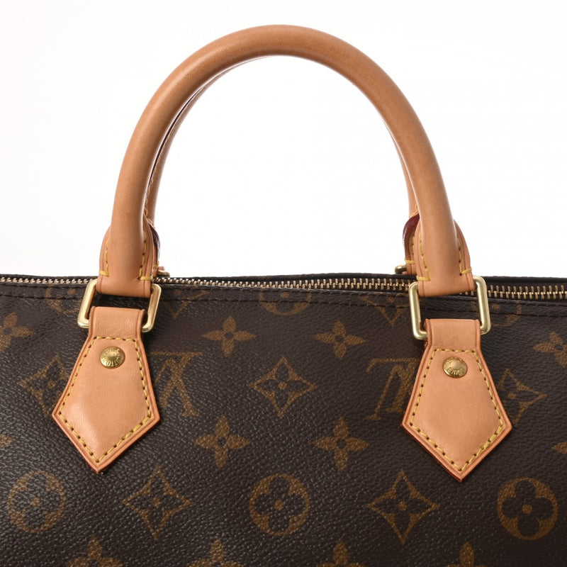 LOUIS VUITTON ルイヴィトン モノグラム スピーディ35 ブラウン M41107 レディース モノグラムキャンバス ハンドバッグ ABランク 中古 銀蔵