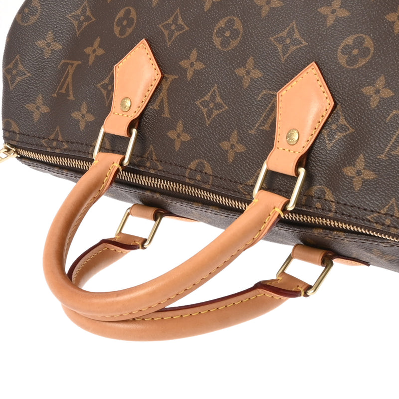 LOUIS VUITTON ルイヴィトン モノグラム スピーディ35 ブラウン M41107 レディース モノグラムキャンバス ハンドバッグ ABランク 中古 銀蔵