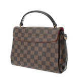 LOUIS VUITTON ルイヴィトン ダミエ クロワゼット 2WAY ブラウン N53000 レディース ダミエキャンバス ハンドバッグ ABランク 中古 銀蔵