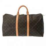 LOUIS VUITTON ルイヴィトン モノグラム キーポル 50 ブラウン M41426 ユニセックス モノグラムキャンバス ボストンバッグ ABランク 中古 銀蔵