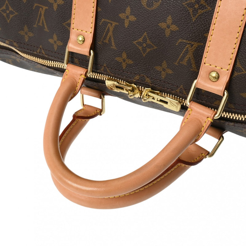 LOUIS VUITTON ルイヴィトン モノグラム キーポル 50 ブラウン M41426 ユニセックス モノグラムキャンバス ボストンバッグ ABランク 中古 銀蔵