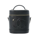 CHANEL シャネル バニティ 2WAYチェーンショルダー ブラック AS0323 レディース ラムスキン バニティバッグ Aランク 中古 銀蔵