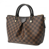 LOUIS VUITTON ルイヴィトン ダミエ シエナ PM 2WAY ブラウン N41545 レディース ダミエキャンバス ハンドバッグ Aランク 中古 銀蔵