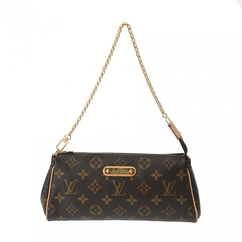 LOUIS VUITTON ルイヴィトン モノグラム エヴァ 2WAY ブラウン M95567 レディース モノグラムキャンバス ショルダーバッグ Aランク 中古 銀蔵