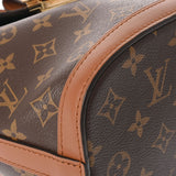 LOUIS VUITTON ルイヴィトン モノグラムリバース ドーフィーヌ バックパック ブラウン M45142 レディース モノグラムキャンバス リュック・デイパック Aランク 中古 銀蔵